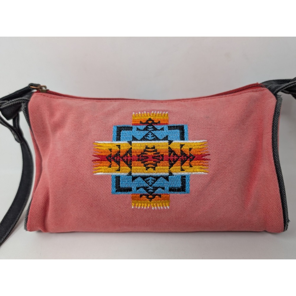 Pendleton Travel Dopp Toiletry Travel Makeup Bag Aztec Southwestern Colorful VTG - Picture 2 of 13